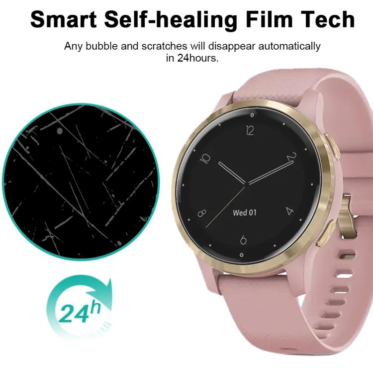 For Garmin Vivoactive 4S 5pcs xDfind Soft Hydrogel Film Full Cover Front Protector - free shipping - PMC TechLife - Order now!