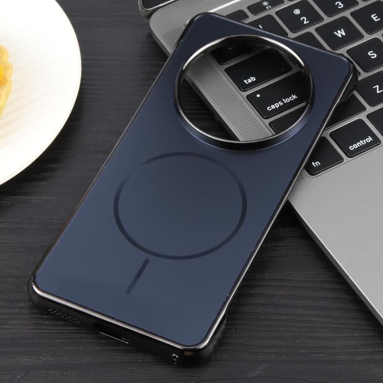 For Huawei Mate 60 Electroplating Frameless Frosted Anti-Glare PC MagSafe Phone Case(Black) - free shipping - PMC TechLife - Order now!