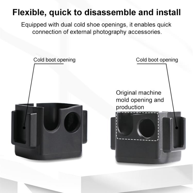 For DJI Osmo Pocket 3 Adapter Expansion Bracket Frame with Crab Clamp - free shipping - PMC TechLife - Order now!