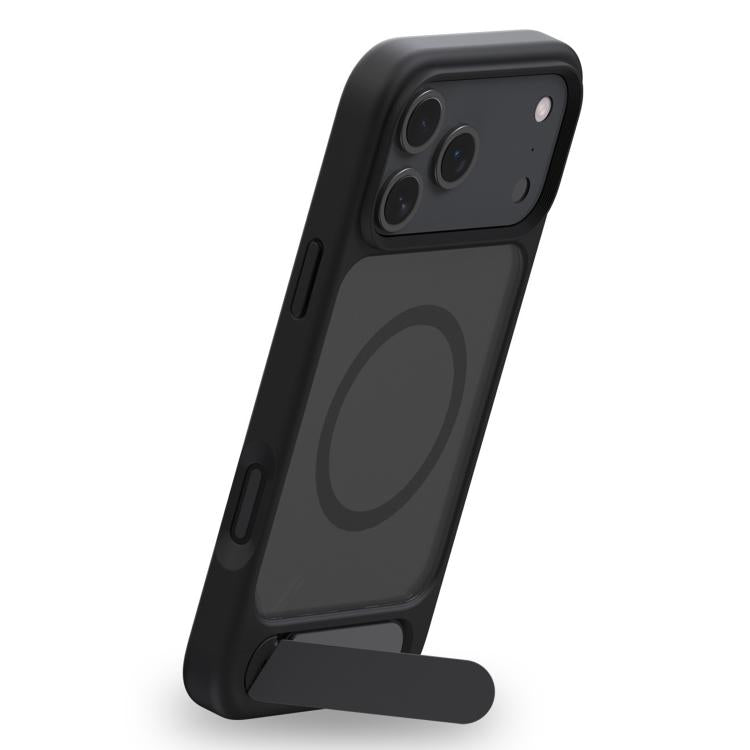 For iPhone 17 Air Kalebol MagSafe Invisible Tilt Holder PC Hybrid TPU Case(Purple) - iPhone 17 Air Cases by Kalebol | Online Shopping South Africa | PMC TechLife | Buy Now Pay Later Mobicred