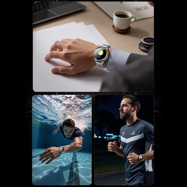 Yesido IO34 1.43 inch AMOLED Screen Metal Smart Watch Support BT Call(Grey) - free shipping - PMC TechLife - Order now!