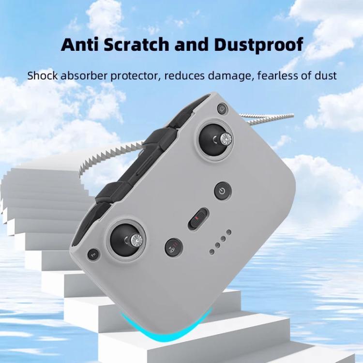 For DJI RC-N2 / RC-N1 BRDRC Remote Control Shockproof Anti-scratch Silicone Case(Red) - free shipping - PMC TechLife - Order now!