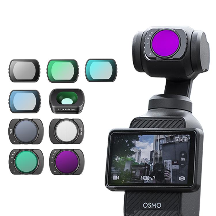 For DJI Osmo Pocket 3 Camera Lens Filter, Filter:Black Mist 1/4 - free shipping - PMC TechLife - Order now!