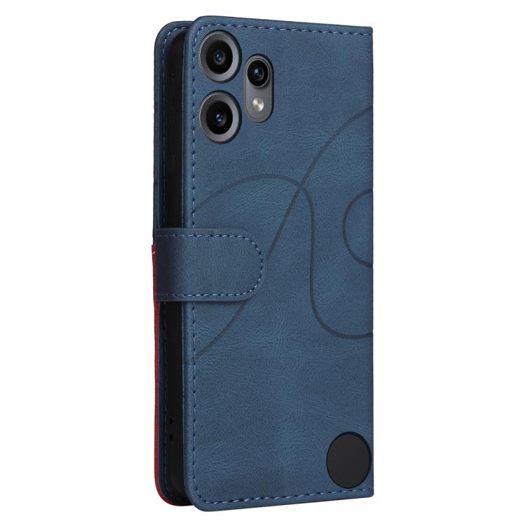For Nothing CMF Phone 2 Pro Dual-color Splicing Flip Leather Phone Case(Blue) - free shipping - PMC TechLife - Order now!