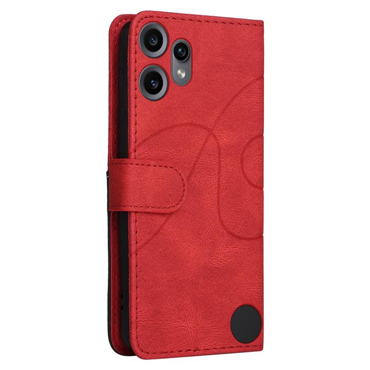For Nothing CMF Phone 2 Pro Dual-color Splicing Flip Leather Phone Case(Red) - free shipping - PMC TechLife - Order now!