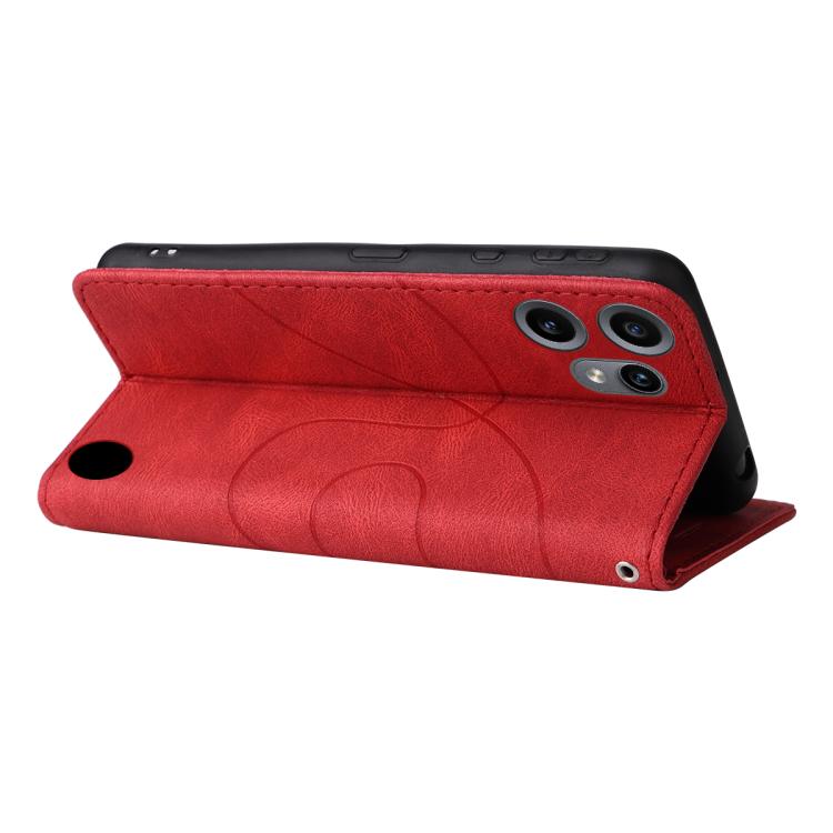 For Nothing CMF Phone 2 Pro Dual-color Splicing Flip Leather Phone Case(Red) - free shipping - PMC TechLife - Order now!