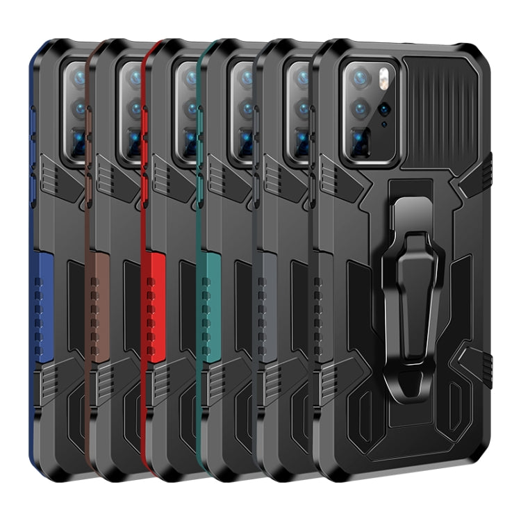 For Huawei P40 Machine Armor Warrior Shockproof PC + TPU Protective Case(Army Green) - Huawei Cases by PMC TechLife | Online Shopping South Africa | PMC TechLife