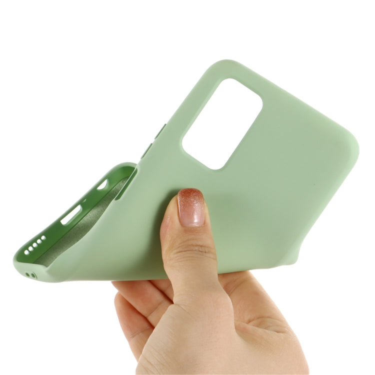 For Samsung Galaxy S20 FE / S20 Lite Pure Color Liquid Silicone Shockproof Full Coverage Case(Green) - Galaxy S20 FE Cases by PMC TechLife | Online Shopping South Africa | PMC TechLife | Buy Now Pay Later Mobicred