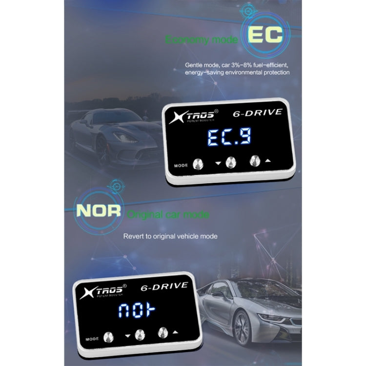 For Peugeot 407 2008+ TROS TS-6Drive Potent Booster Electronic Throttle Controller - Car Modification by TROS | Online Shopping South Africa | PMC TechLife | Buy Now Pay Later Mobicred
