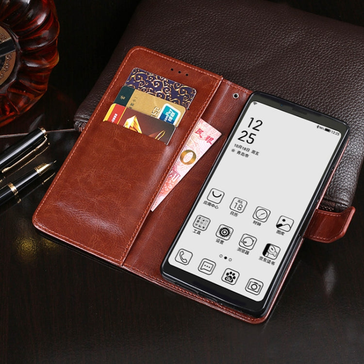 For Hisense A5 idewei Crazy Horse Texture Horizontal Flip Leather Case with Holder & Card Slots & Wallet(Brown) - More Brand by idewei | Online Shopping South Africa | PMC Jewellery | Buy Now Pay Later Mobicred