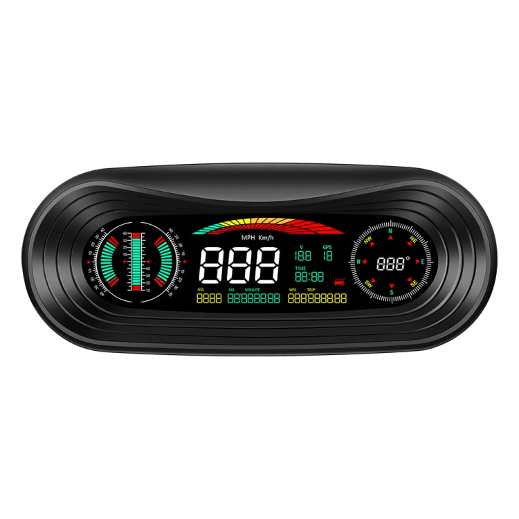 P18 GPS Car HUD Head-up Display Vehicle Speed / Voltage / Mileage - Head Up Display System by PMC Jewellery | Online Shopping South Africa | PMC Jewellery | Buy Now Pay Later Mobicred