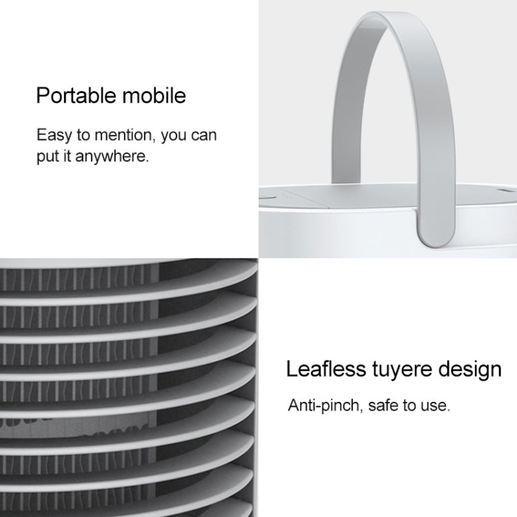 WT-F11 380ml Portable Elliptical Water-cooled Fan (Blue) - Electric Fans by PMC TechLife | Online Shopping South Africa | PMC TechLife | Buy Now Pay Later Mobicred