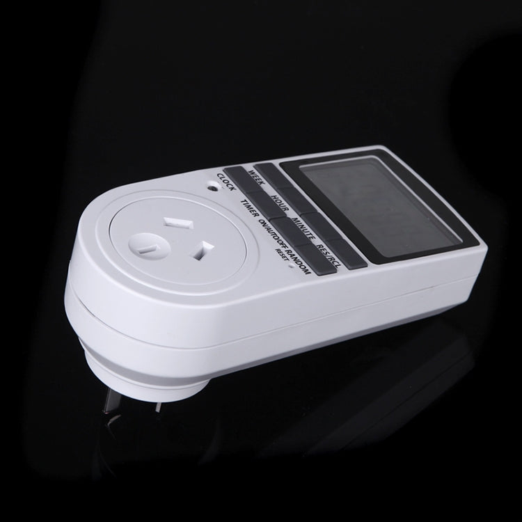 AC 240V Smart Home Plug-in Programmable LCD Display Clock Summer Time Function 12/24 Hours Changeable Timer Switch Socket, AU Plug - Energy Saving Timer Socket by PMC TechLife | Online Shopping South Africa | PMC TechLife | Buy Now Pay Later Mobicred