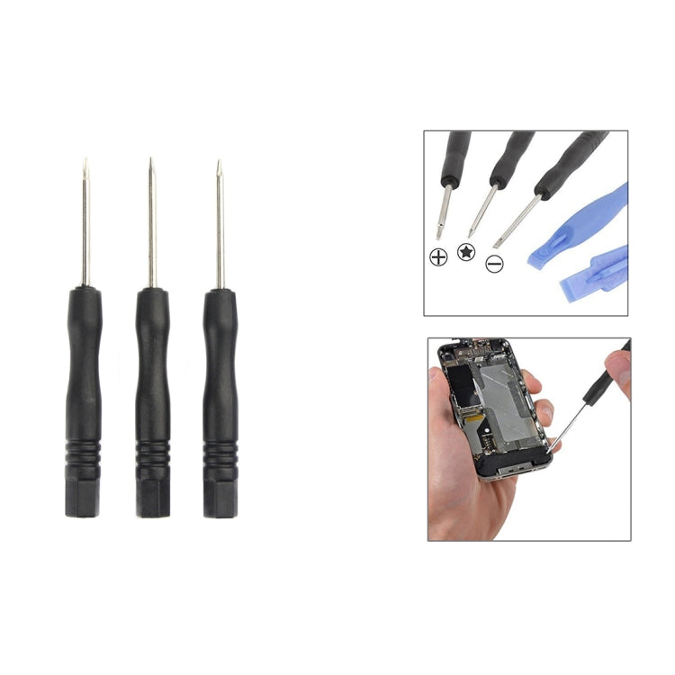 JF-8130 22 in 1 Crowbar Spudger Repairing Disassemble Open Tool Kit - free shipping - PMC Jewellery - Order now!