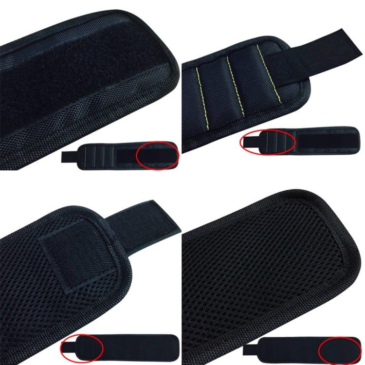 1680D Oxford Cloth Pocket Magnetic Wristband Storage Pockets Tool(Blue) - Storage Bags & Boxes by PMC TechLife | Online Shopping South Africa | PMC TechLife