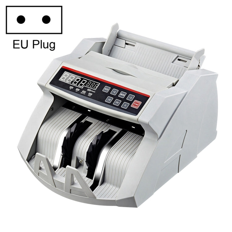 2108UV/IR 220V Multi-Currency Currency Counter, Specification: EU Plug - Currency Counter by PMC TechLife | Online Shopping South Africa | PMC TechLife | Buy Now Pay Later Mobicred