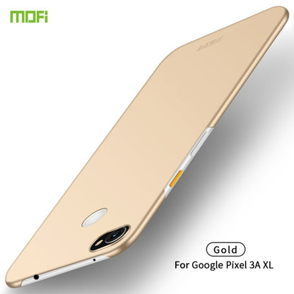 MOFI Frosted PC Ultra-thin Hard Case for Google Pixel 3A XL(Gold) - Google Cases by MOFI | Online Shopping South Africa | PMC Jewellery | Buy Now Pay Later Mobicred