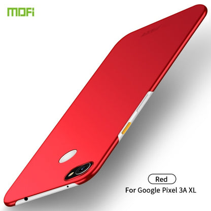 MOFI Frosted PC Ultra-thin Hard Case for Google Pixel 3A XL(Red) - Google Cases by MOFI | Online Shopping South Africa | PMC Jewellery