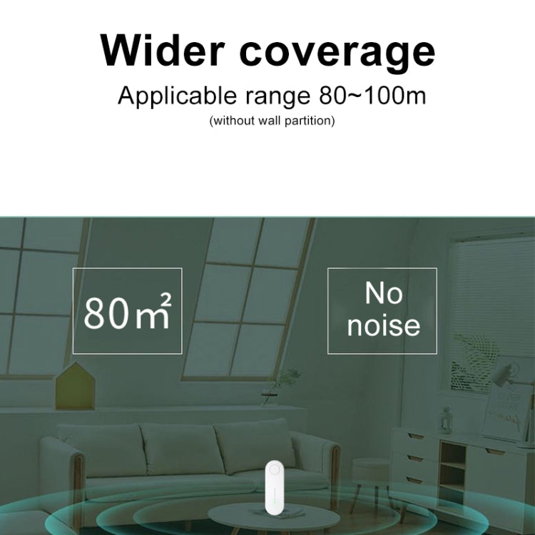 Mini Household Wireless Ultrasonic Deodorizer Vacuum Cleaner Dust Mite Controller, US Plug(Green) - free shipping - PMC TechLife - Order now!