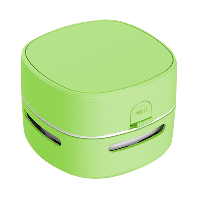 3W Hardcover Battery Style Portable Handheld Wireless Mini Desktop Vacuum Cleaner(Green) - Mini Vacuum Cleaner by PMC TechLife | Online Shopping South Africa | PMC TechLife | Buy Now Pay Later Mobicred