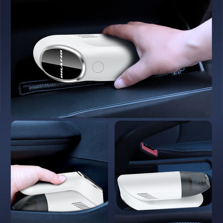 Portable Hand-held Folding Vacuum Cleaner (White) - Vacuum Cleaner by PMC TechLife | Online Shopping South Africa | PMC TechLife | Buy Now Pay Later Mobicred