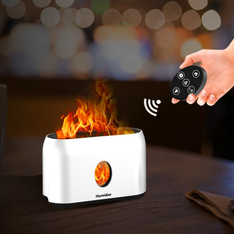 USB Simulation Flame Humidifier (White) - free shipping - PMC TechLife - Order now!