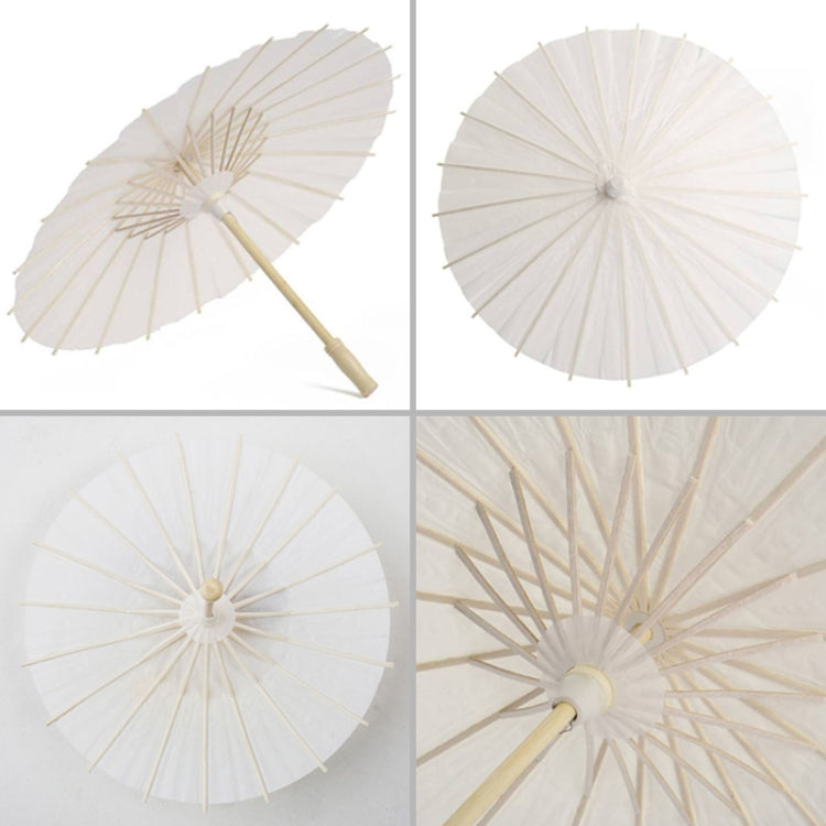 Indoor Aerial Creative Background Layout Corridor Classroom Paper Umbrella Hanging Wall Decoration, Diameter: 40cm(Rose Red) - Ornaments by PMC Jewellery | Online Shopping South Africa | PMC Jewellery