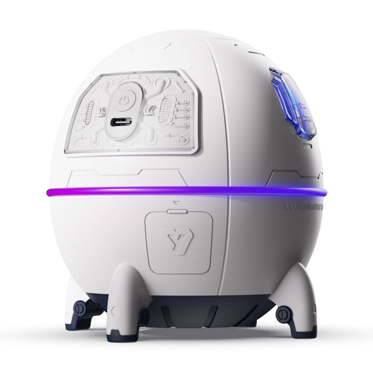 Lunar Type-C Desktop Humidifier Ambient Lamp (Grey) - free shipping - PMC TechLife - Order now!