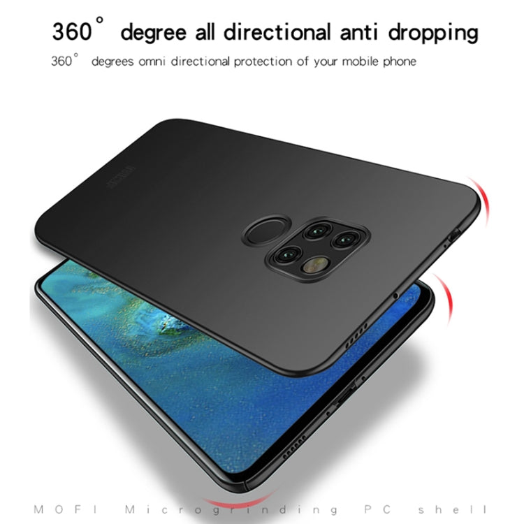 MOFI Frosted PC Ultra-thin Full Coverage Case for Huawei Mate 20 X (Blue) - Huawei Cases by MOFI | Online Shopping South Africa | PMC Jewellery