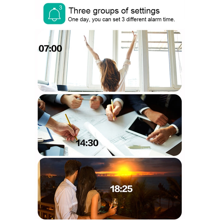 Multi-functional Large Screen LED Digital Music Alarm Clock with Time / Week / Temperature / Calendar Display & Remote Control, DC 5V - Alarm Clocks by PMc TechLife | Online Shopping South Africa | PMc TechLife | Buy Now Pay Later Mobicred