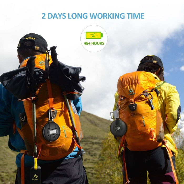 Q3 Outdoor Portable Solar Pest Control Insect Bugs Ultrasonic Mosquito Repellent Repeller Killer with Compass Function - Repellents by PMC TechLife | Online Shopping South Africa | PMC TechLife | Buy Now Pay Later Mobicred