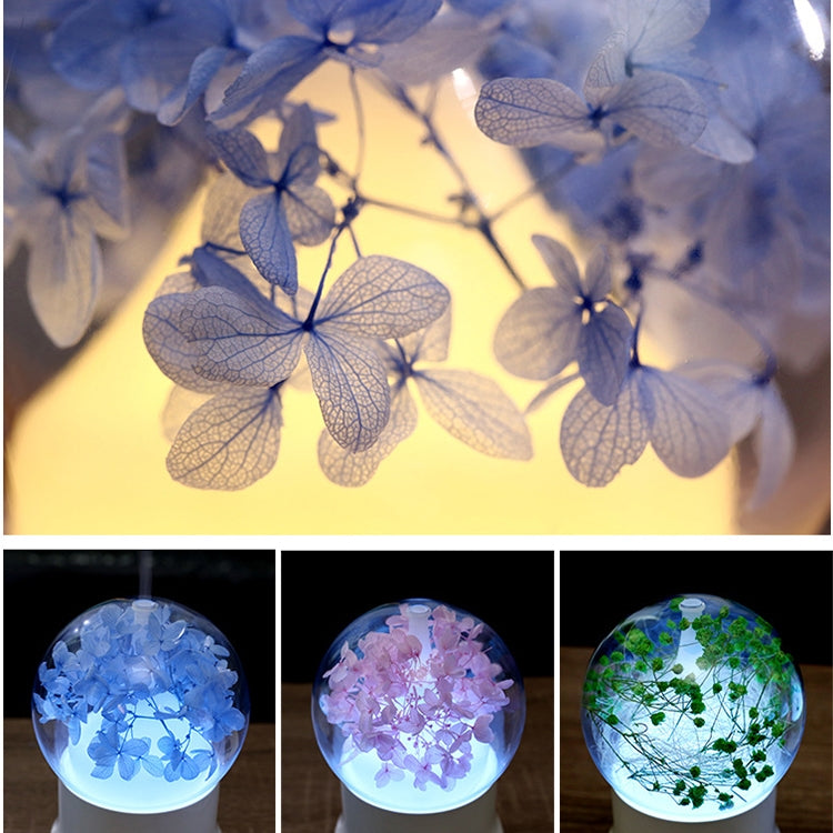ML-824 100ML Gypsophila Flowers Aromatherapy Diffuser Air Humidifier with Colorful LED Light for Office / Home(Blue) - Air Purifiers & Accessories by PMC TechLife | Online Shopping South Africa | PMC TechLife | Buy Now Pay Later Mobicred