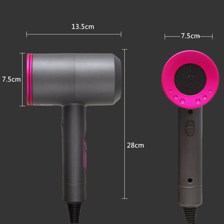 High-power 2000W Anionic Cold Hot Air Constant Temperature Hair Dryer, UK Plug(Red + Black) - Hair Dryers & Accessories by PMC TechLife | Online Shopping South Africa | PMC TechLife | Buy Now Pay Later Mobicred