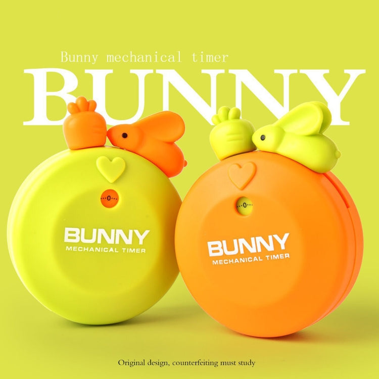 Rabbit 60 Minutes Mechanical Kitchen Cooking Count Down Alarm Timer Home Decorating Gadget, Random Color Delivery - Digital Countdown by PMC TechLife | Online Shopping South Africa | PMC TechLife | Buy Now Pay Later Mobicred