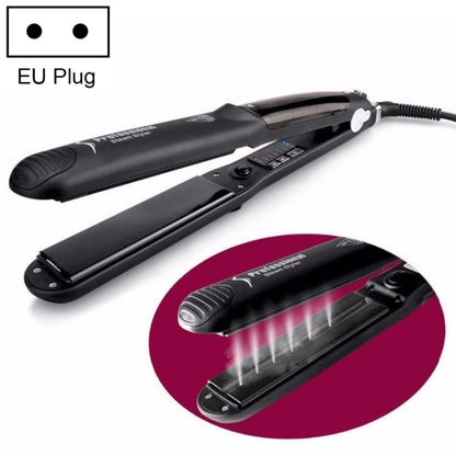 Steam Spray Electric Splint Hair Straightener with Plastic Bottle , EU Plug - Hair Curler by PMC Jewellery | Online Shopping South Africa | PMC Jewellery