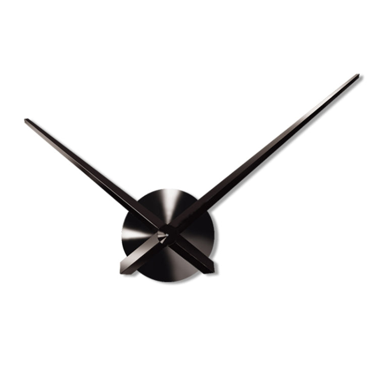 Creative DIY Stainless Steel Wall Clock Home Office Decoration (Black) - Wall Clock by PMc TechLife | Online Shopping South Africa | PMc TechLife | Buy Now Pay Later Mobicred