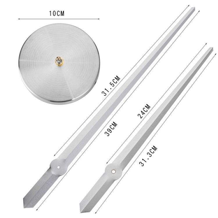 Creative DIY Stainless Steel Wall Clock Home Office Decoration (Black) - Wall Clock by PMc TechLife | Online Shopping South Africa | PMc TechLife | Buy Now Pay Later Mobicred