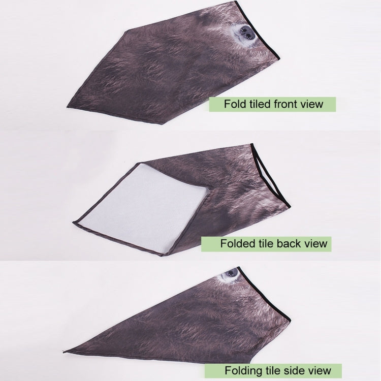 Multifunction Outdoor Windproof Triangle Towel Animal Mask Hood - Protective Helmet & Masks by PMC TechLife | Online Shopping South Africa | PMC TechLife | Buy Now Pay Later Mobicred