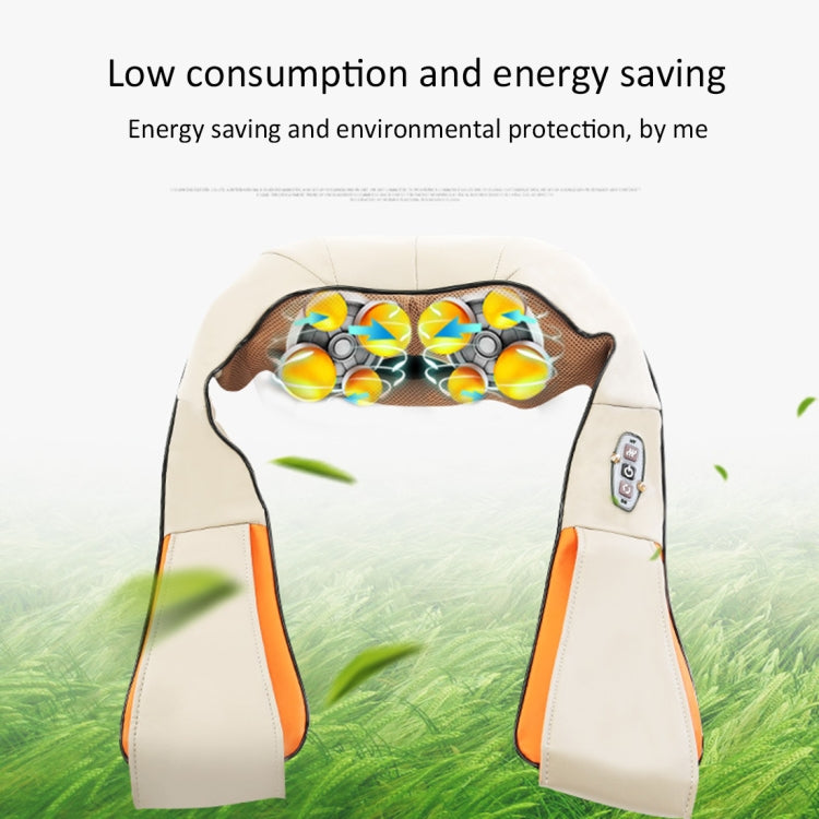 USB Charging Vibration Machine Neck Shawl Kneading Back Shoulder Vibration Massager - free shipping - PMC TechLife - Order now!
