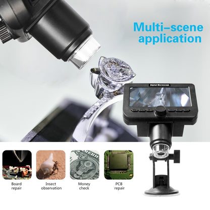 inskam317 1080P 4.3 inch LCD Screen WiFi HD Digital Microscope, Sucker Bracket - Digital Microscope by PMC Jewellery | Online Shopping South Africa | PMC Jewellery | Buy Now Pay Later Mobicred