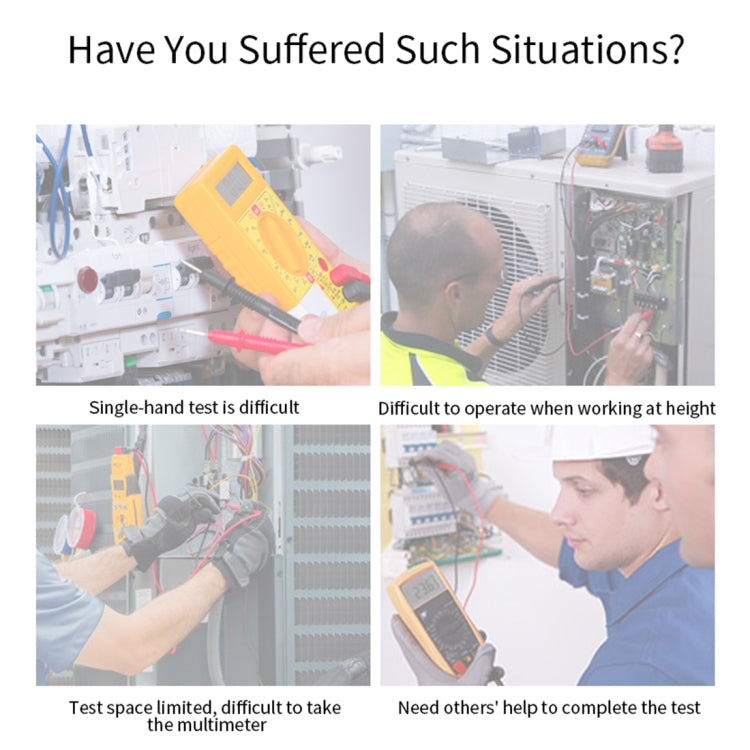 BSIDE ADM66 Handheld Household 6000 Count AC / DC Current Voltage Capacitor Automatic Range Multimeter with LCD Backlight & Card Slot Function - free shipping - PMC Jewellery - Order now!