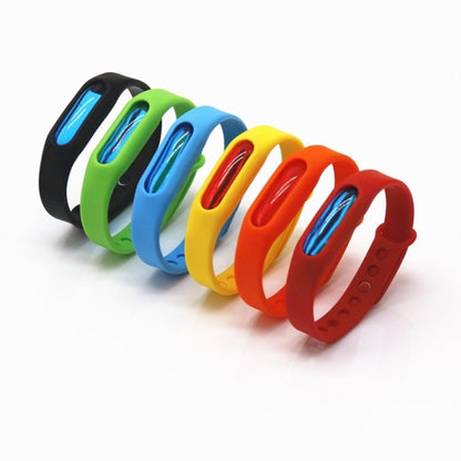 10 PCS Anti-mosquito Silicone Repellent Bracelet Buckle Wristband Bugs Away, Suitable for Children and Adults, Length:23cm, Random Color Delivery - Repellent Wristband by PMC Jewellery | Online Shopping South Africa | PMC Jewellery | Buy Now Pay Later Mobicred