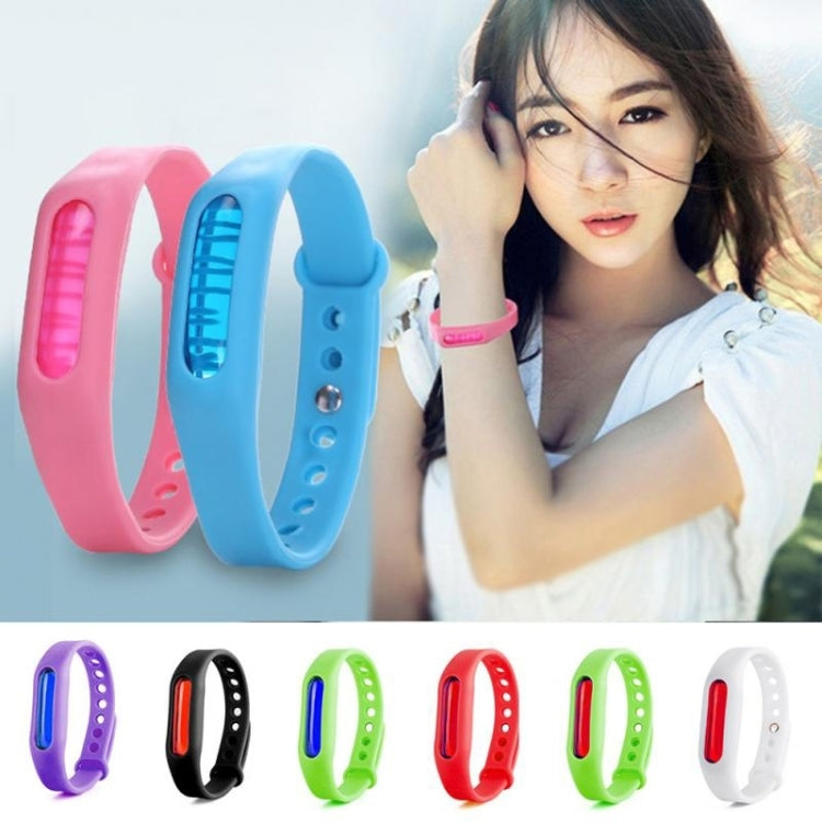 10 PCS Anti-mosquito Silicone Repellent Bracelet Buckle Wristband Bugs Away, Suitable for Children and Adults, Length:23cm, Random Color Delivery - Repellent Wristband by PMC Jewellery | Online Shopping South Africa | PMC Jewellery | Buy Now Pay Later Mobicred