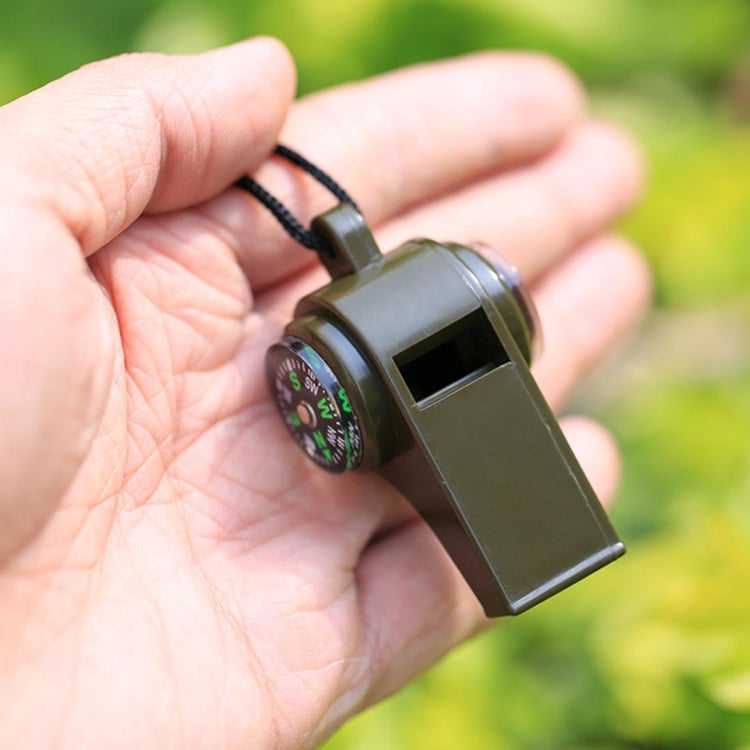 3 in 1 Outdoor Mini Multi-function Portable Handheld Lifesaving Whistle Compass Thermometer - Hiking Meter by PMC TechLife | Online Shopping South Africa | PMC TechLife | Buy Now Pay Later Mobicred