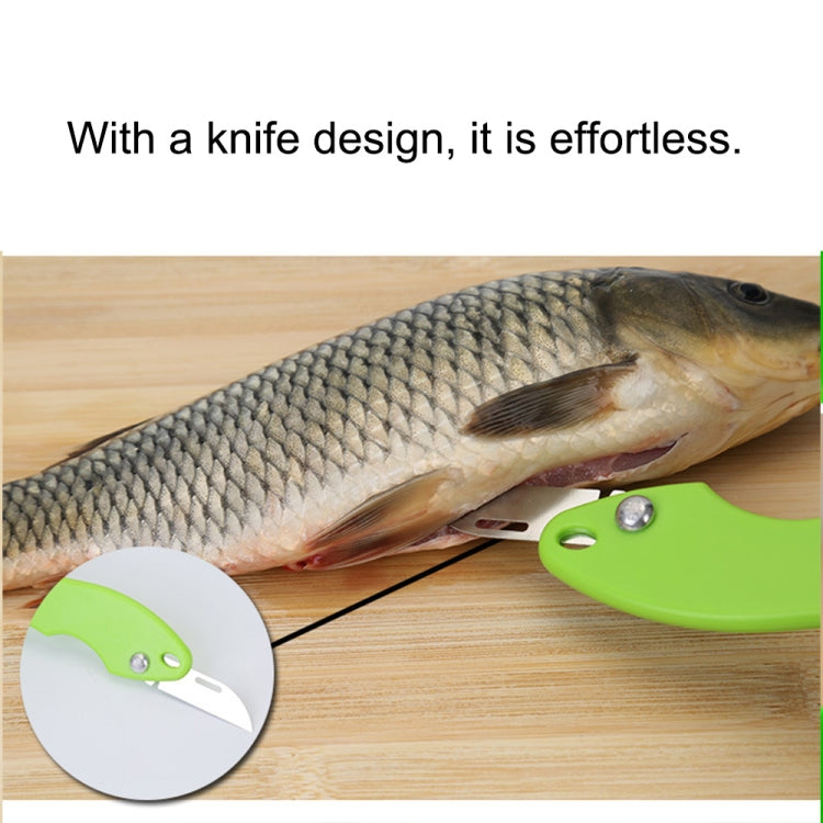2 PCS Kitchen Essential Fish Scraper Fish Scale Planing Knife with Cover (Pink) - Gadgets by PMC TechLife | Online Shopping South Africa | PMC TechLife | Buy Now Pay Later Mobicred