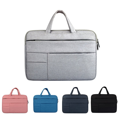 Universal Multiple Pockets Wearable Oxford Cloth Soft Portable Leisurely Handle Laptop Tablet Bag, For 13.3 inch and Below Macbook, Samsung, Lenovo, Sony, DELL Alienware, CHUWI, ASUS, HP (Blue) - 13.3 inch by PMC Jewellery | Online Shopping South Africa | PMC Jewellery | Buy Now Pay Later Mobicred