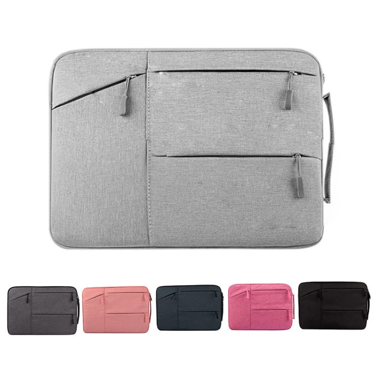 Universal Multiple Pockets Wearable Oxford Cloth Soft Portable Simple Business Laptop Tablet Bag, For 15.6 inch and Below Macbook, Samsung, Lenovo, Sony, DELL Alienware, CHUWI, ASUS, HP (Grey) - 15.6 - 17 inch by PMC Jewellery | Online Shopping South Africa | PMC Jewellery | Buy Now Pay Later Mobicred