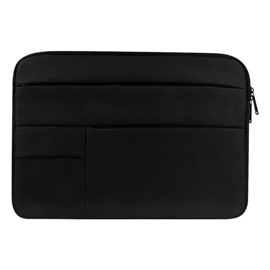 Universal Multiple Pockets Wearable Oxford Cloth Soft Portable Leisurely Laptop Tablet Bag, For 12 inch and Below Macbook, Samsung, Lenovo, Sony, DELL Alienware, CHUWI, ASUS, HP (Black) - 12.1 inch by PMC Jewellery | Online Shopping South Africa | PMC Jewellery | Buy Now Pay Later Mobicred