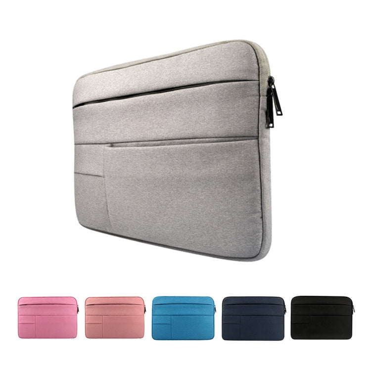 Universal Multiple Pockets Wearable Oxford Cloth Soft Portable Leisurely Laptop Tablet Bag, For 12 inch and Below Macbook, Samsung, Lenovo, Sony, DELL Alienware, CHUWI, ASUS, HP (navy) - 12.1 inch by PMC Jewellery | Online Shopping South Africa | PMC Jewellery | Buy Now Pay Later Mobicred