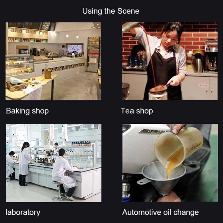 10 PCS 100ml Food Grade PP Plastic Flask Digital Cone Measuring Cup Cylinder Scale Measure Glass Lab Laboratory Tools(Transparent) - Gadgets by PMC TechLife | Online Shopping South Africa | PMC TechLife | Buy Now Pay Later Mobicred